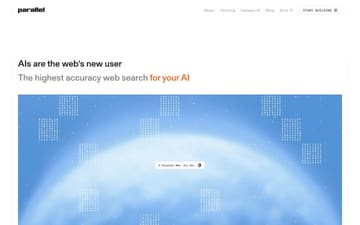 Parallel Web Systems website preview