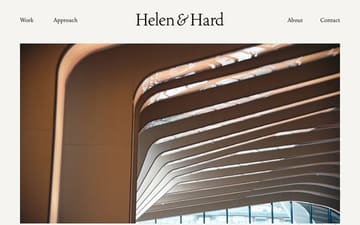 Helen & Hard website preview