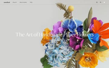 Unwilted website preview