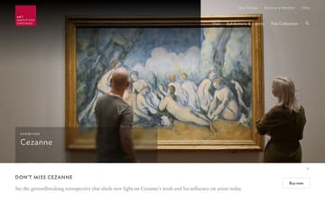 The art institute of Chicago website preview