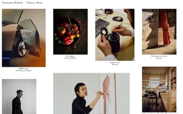 Constantin Mirbach website preview