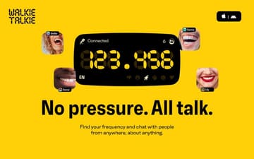 Walkie Talkie website preview