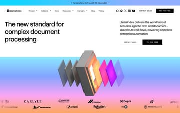 Llamaindex website preview