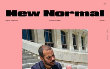 New Normal website preview