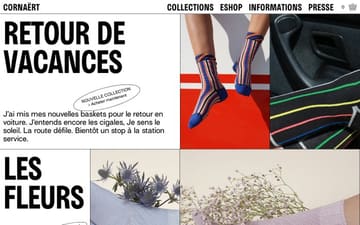 Cornaërt website preview