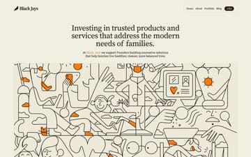 Black Jays Ventures website preview