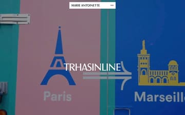 Marie Antoinette website preview