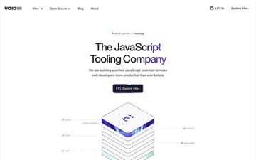 Void Zero website preview