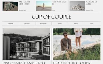 Cup of Couple website preview
