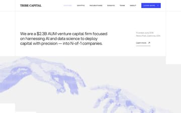 Tribe Capital website preview