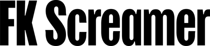 FK Screamer font preview