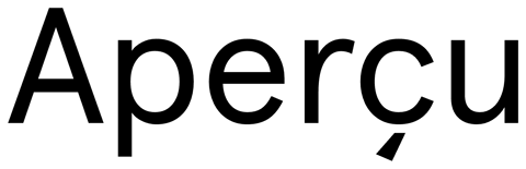 Aperçu font specimen