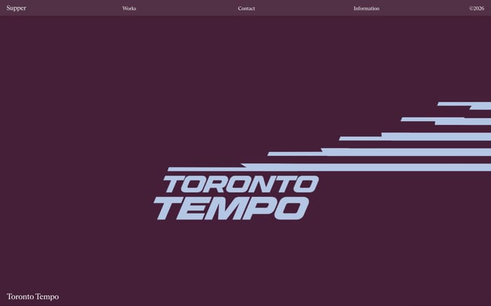 Supper website preview