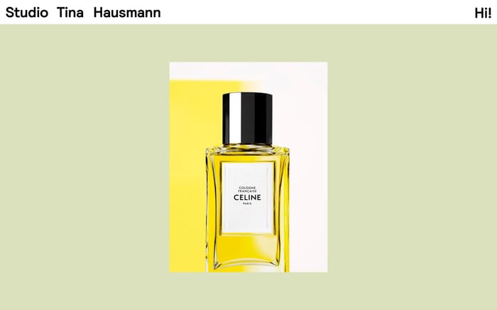 Studio Tina Hausmann website preview