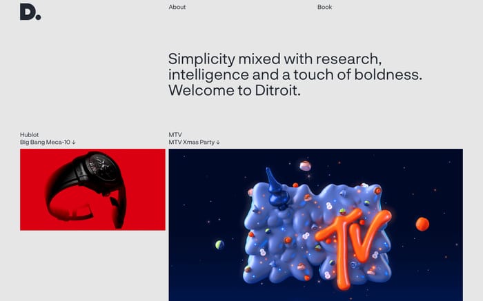 Ditroit website preview