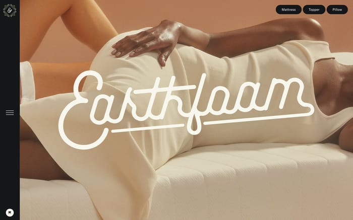 Earthfoam website preview
