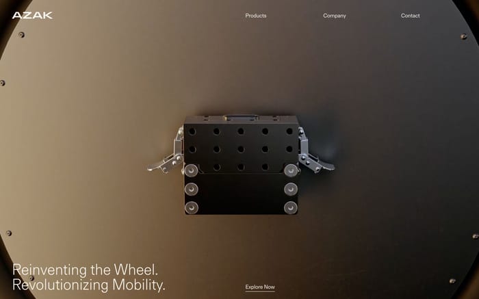 Azak website preview