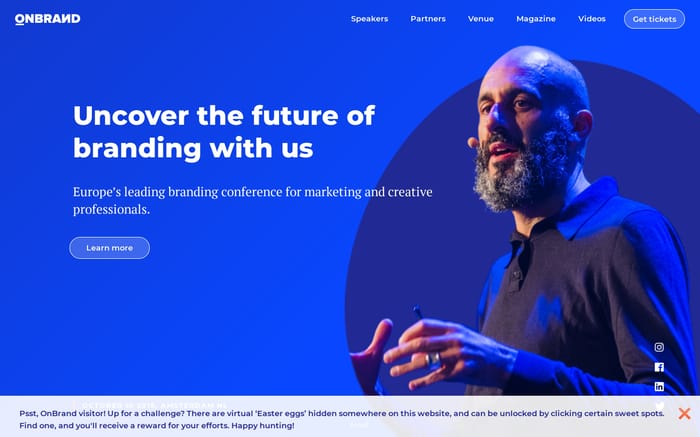 OnBrand website preview