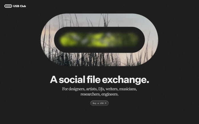 Usb Club website preview