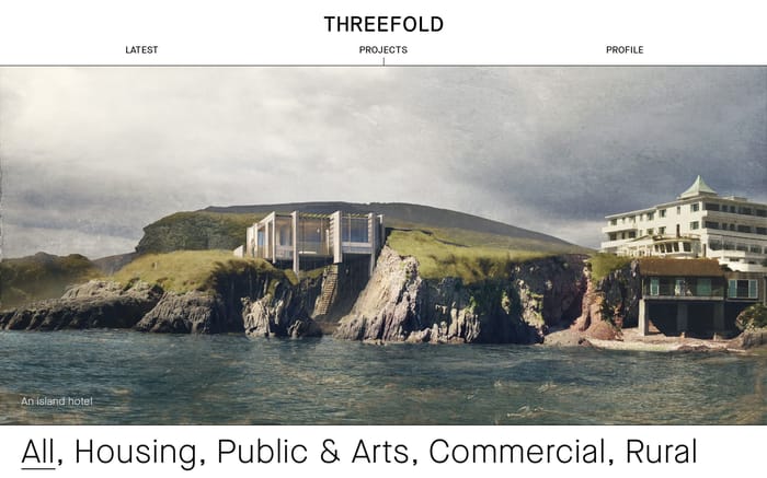 Projects | Threefold Architects — Innovative, exciting, contemporary architecture that delights visually and experientially website preview