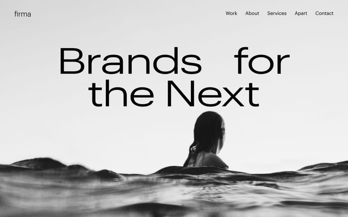 Firma website preview