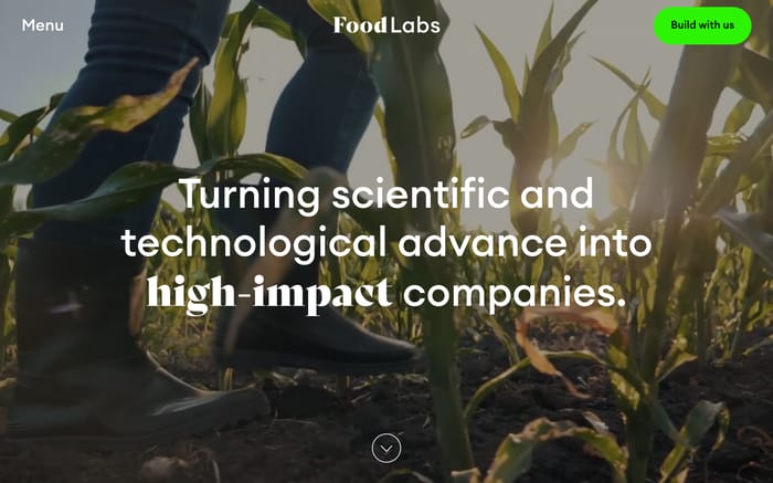 Atlantic Food Labs website preview