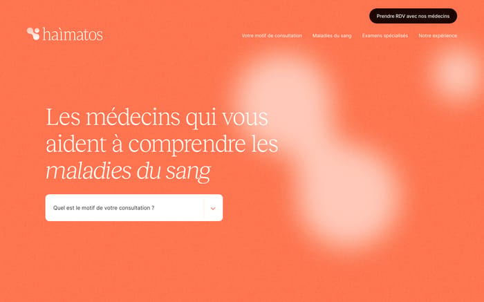 Haimatos website preview