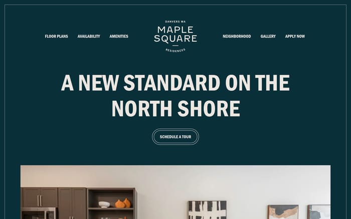 Maple Square website preview