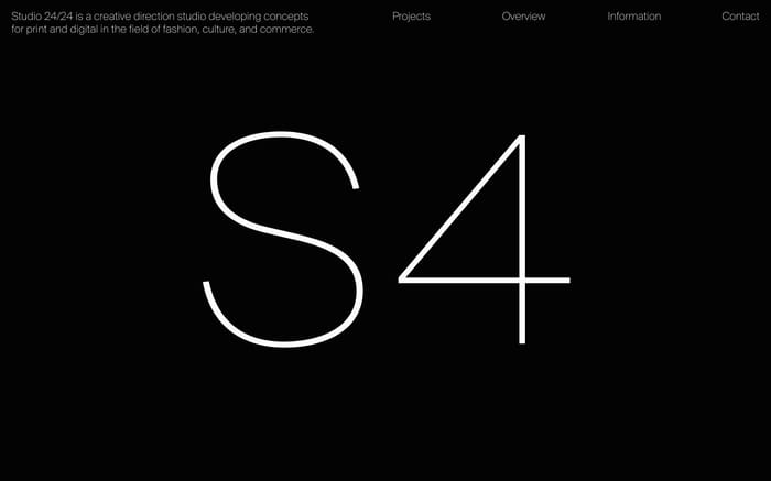 Studio 24/24 website preview