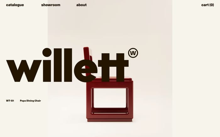 Willett website preview