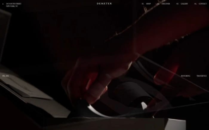 M Fisher Atmospheres website preview