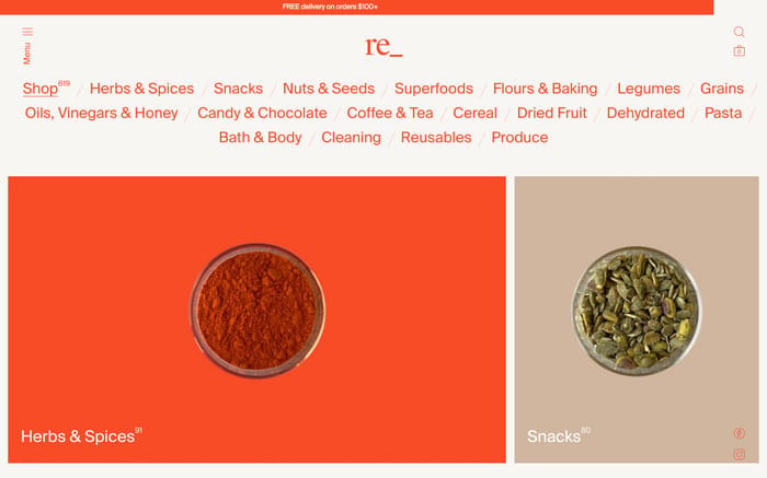 Re website preview