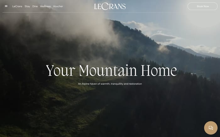 LeCrans website preview
