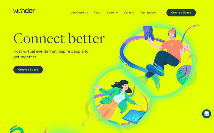 Wonder website preview