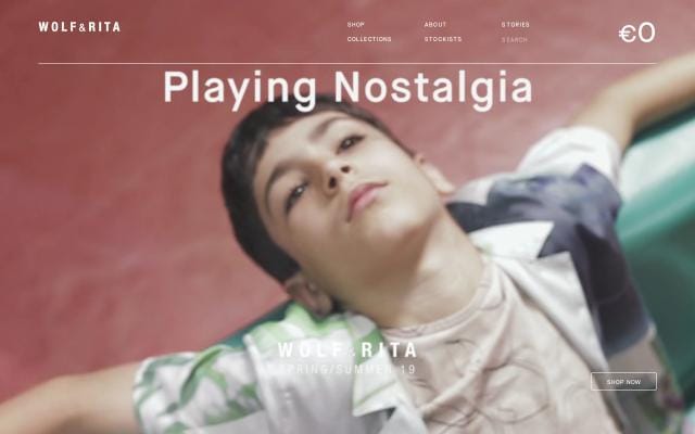 Wolf & Rita website preview