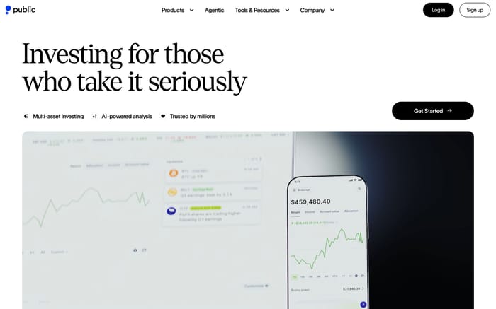 Public website preview