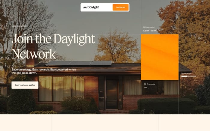 Daylight website preview