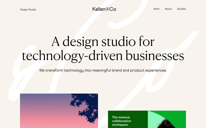 Kallan & Co website preview