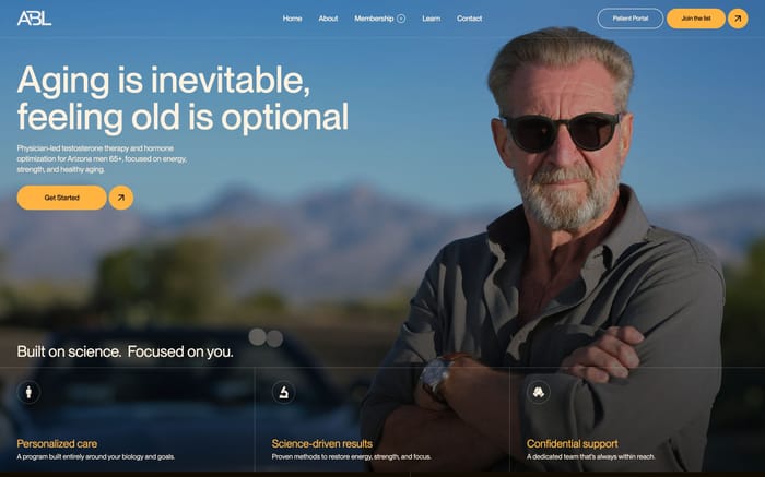 A Better Lou website preview