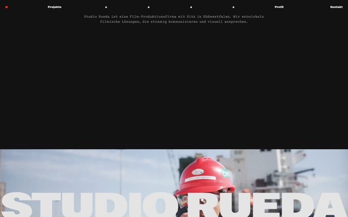 Studio Rueda website preview