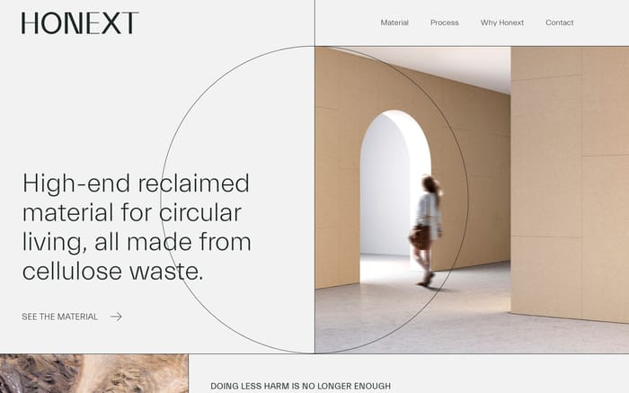 Honext website preview