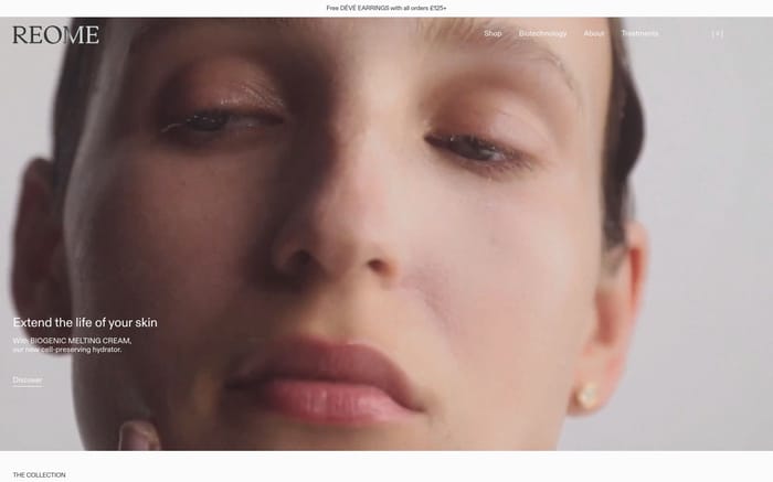 Reome website preview