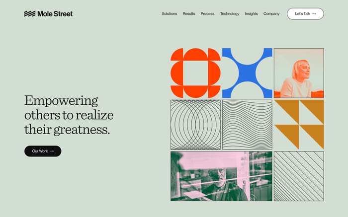 Mole Street website preview