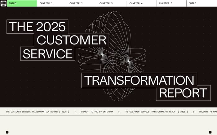 CS Transformation Report website preview