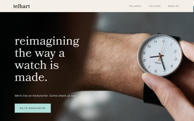 Telhart website preview