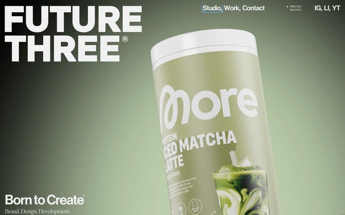 Future Three website preview