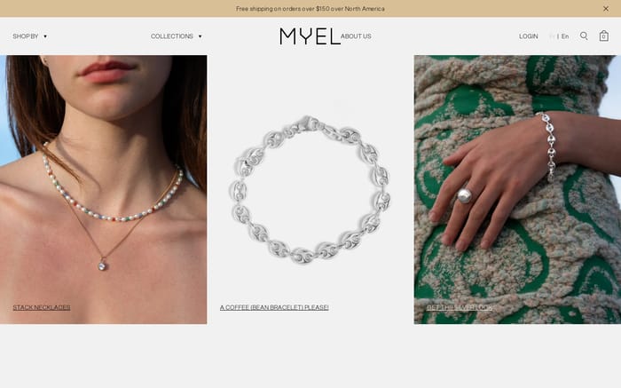 Myel Design website preview