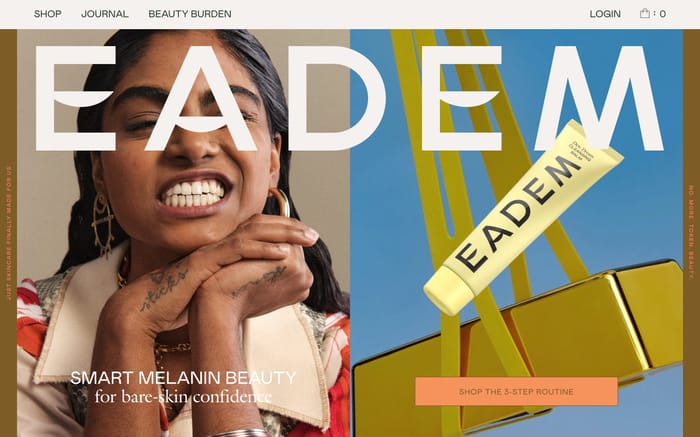 Eadem website preview