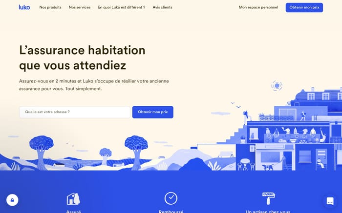 Luko website preview