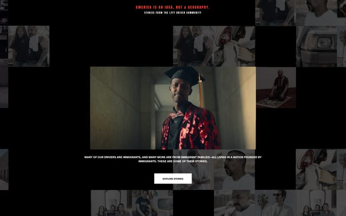 America Is An Idea, Not A Geography website preview